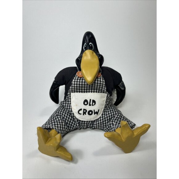 Old Crow Shelf Sitters Geezer Gallery Original Tags Funny Gift - Picture 1 of 8